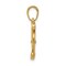 14K Gold 3D Moveable Scissors Charm Hair Stylist Jewerly 24mm x 12mm